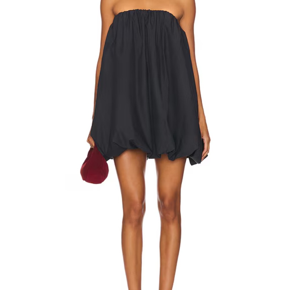 Lovers + Friends Black Strapless Dress